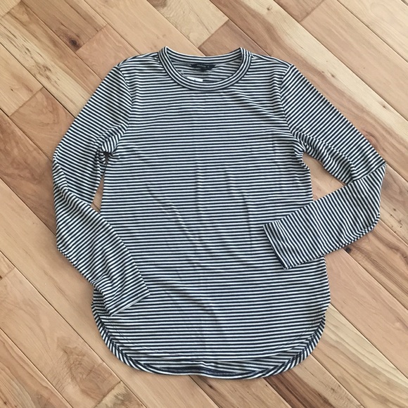 Banana Republic Tops - Banana Republic Navy Stripe Top